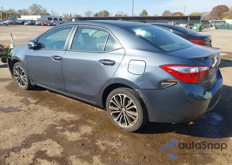 2016 Toyota Corolla S Plus from USA, damaged, VIN 5YFBURHE6GP537649